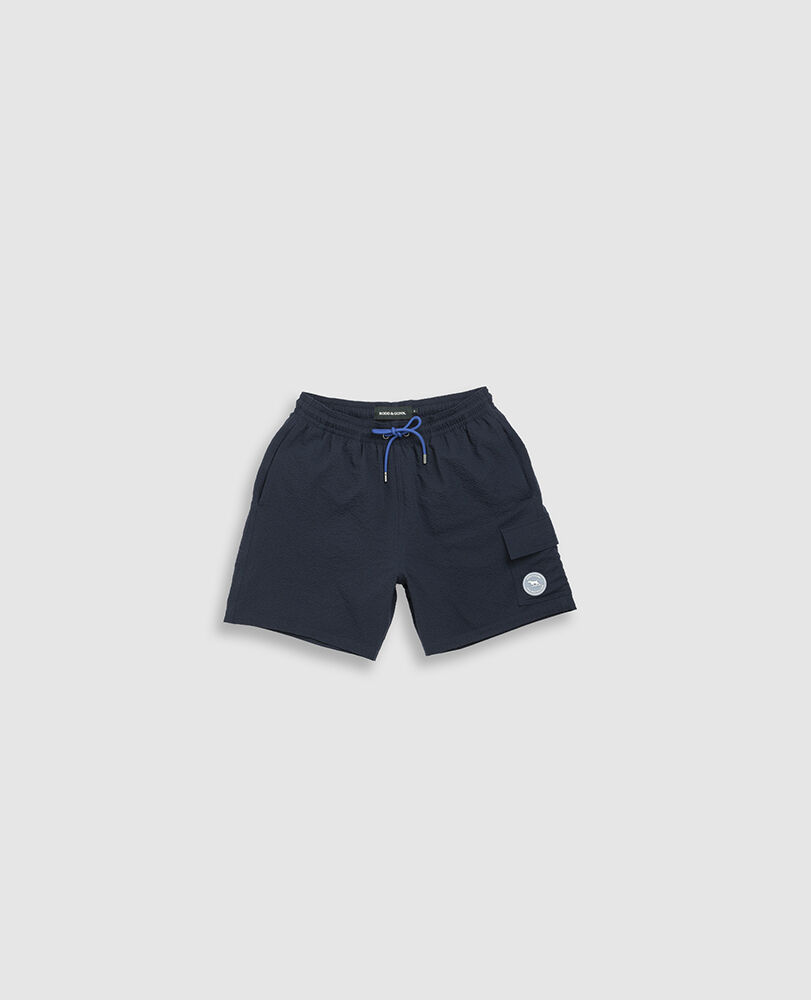 Winterton River Swim Short, NAVY, Flat Lay