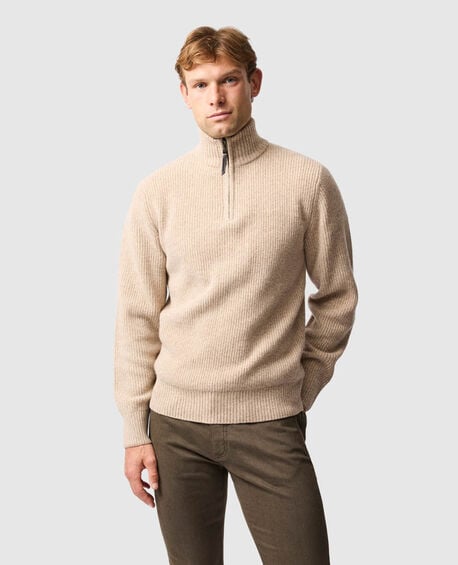 Robbies Road Knit, FLAX
