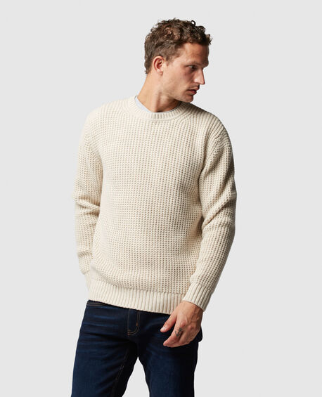 Huntly West Knit, NATURAL