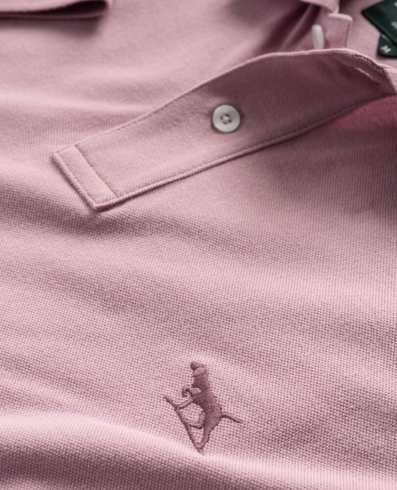 The Gunn Original Fit Polo &middot; Quartz ME, QUARTZ, Detail 2