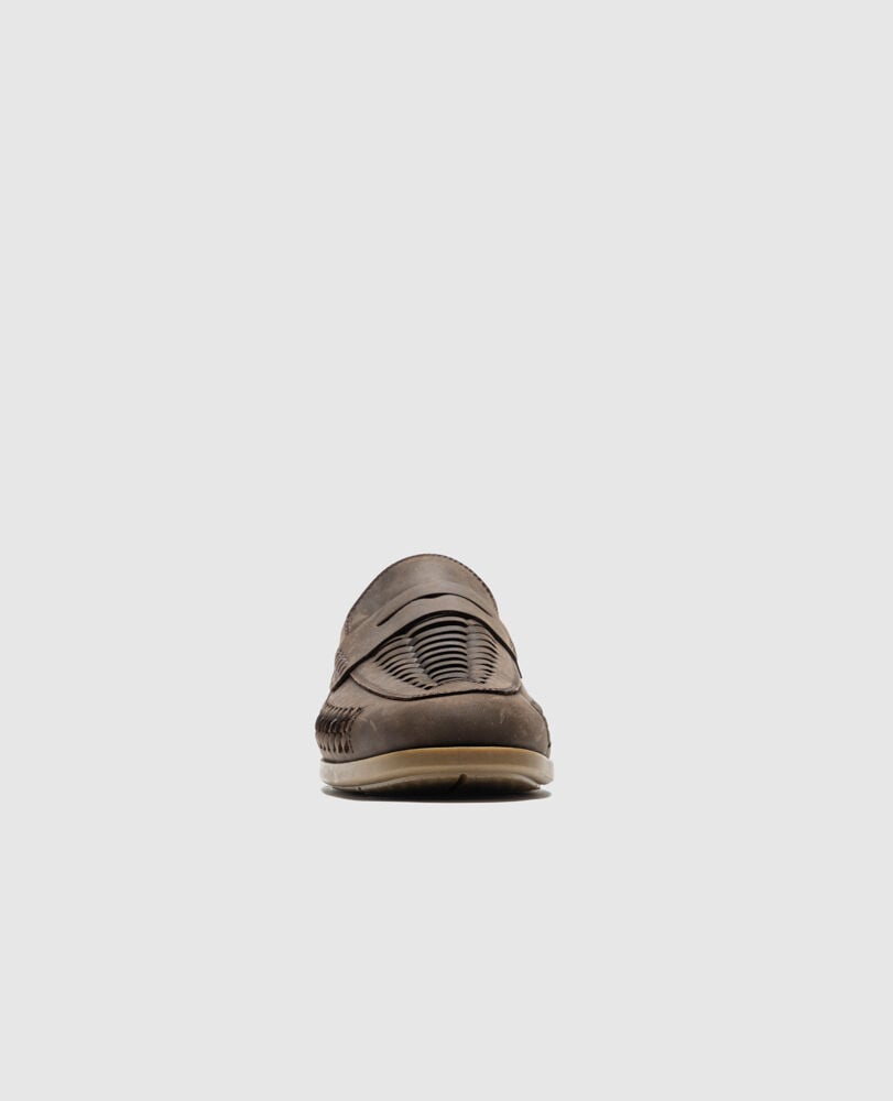 Gisborne Huarache Slip On, CHOCOLATE, Detail 2