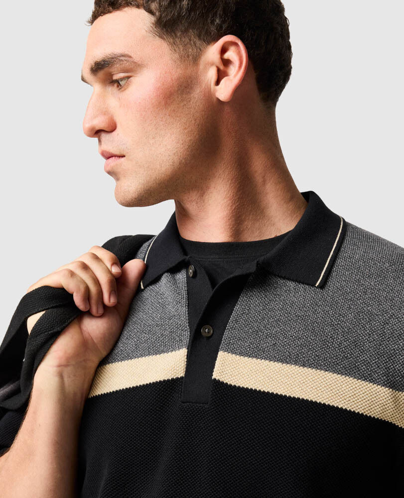 Maille Barret Reef, FUSAIN, Flat Lay