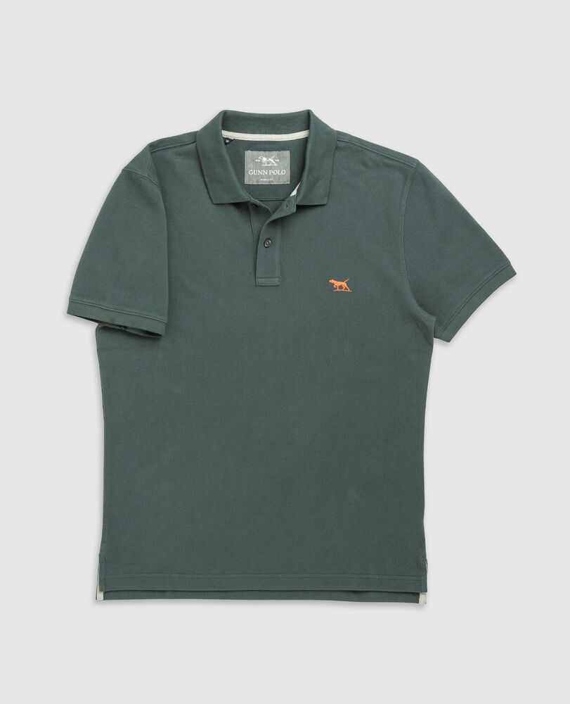The Gunn Polo Personalised · Vine XL, VINE, Flat Lay