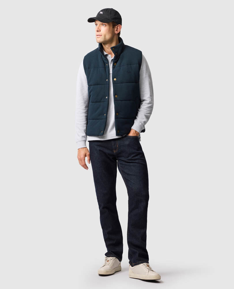 Veste sans manches Lake Ferry, BLEU NUIT, Off Front