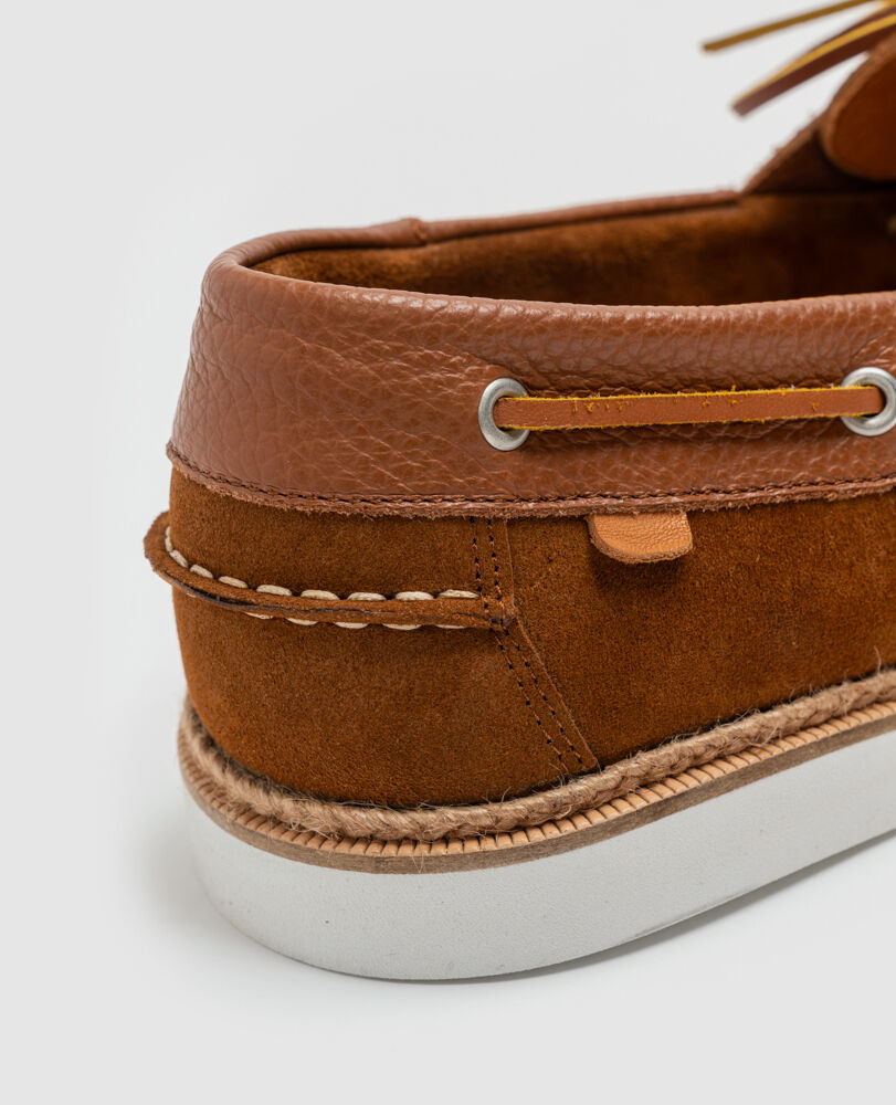 Brigham Street Boat Shoe, TAN