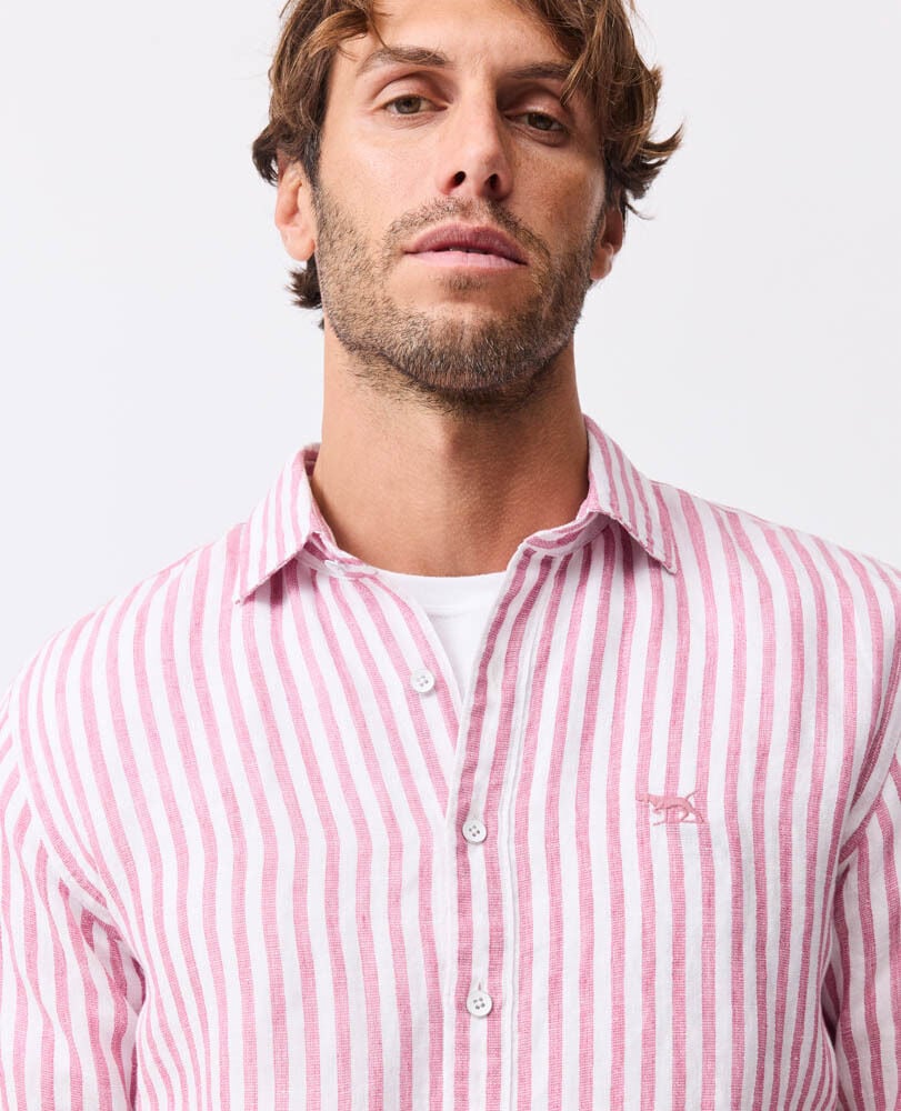 Seadown Sports Fit Shirt, ROSEWATER, Detail 3