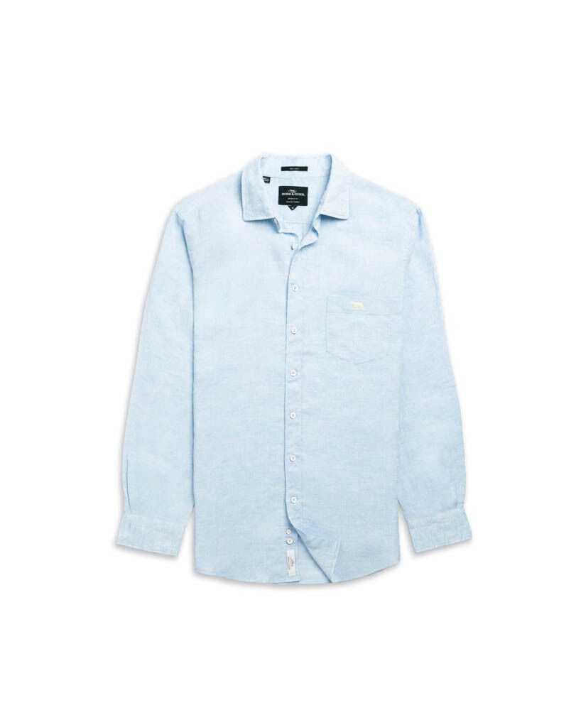 Coromandel 2 Sports Fit Shirt, SKY, Flat Lay