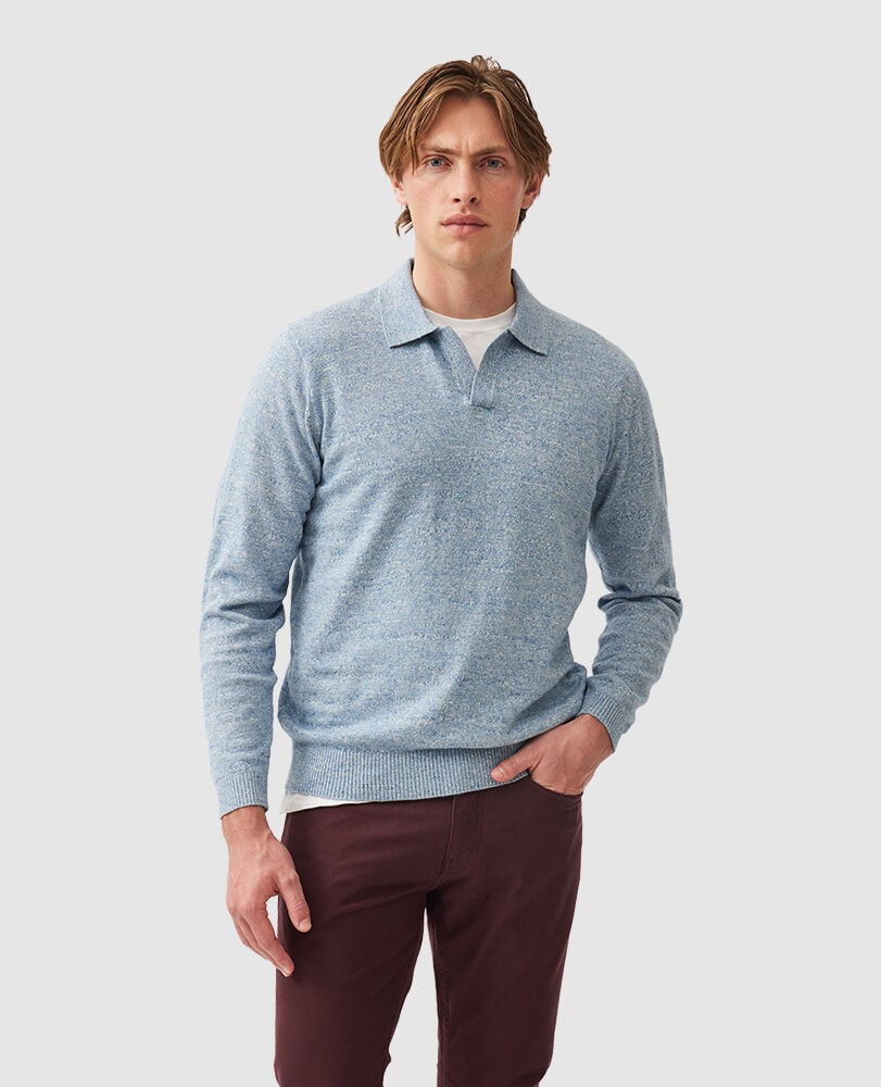 Fortrose Knit, OCEAN, Front