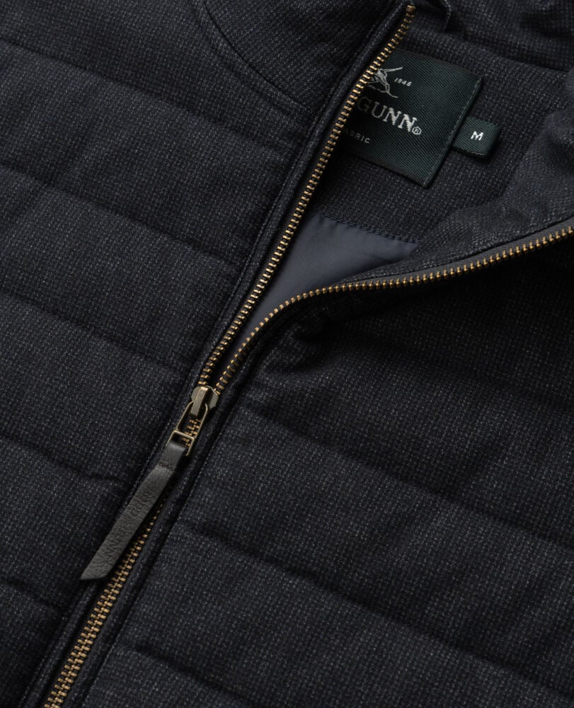 Dunedin Road Vest, MIDNIGHT, Detail 2