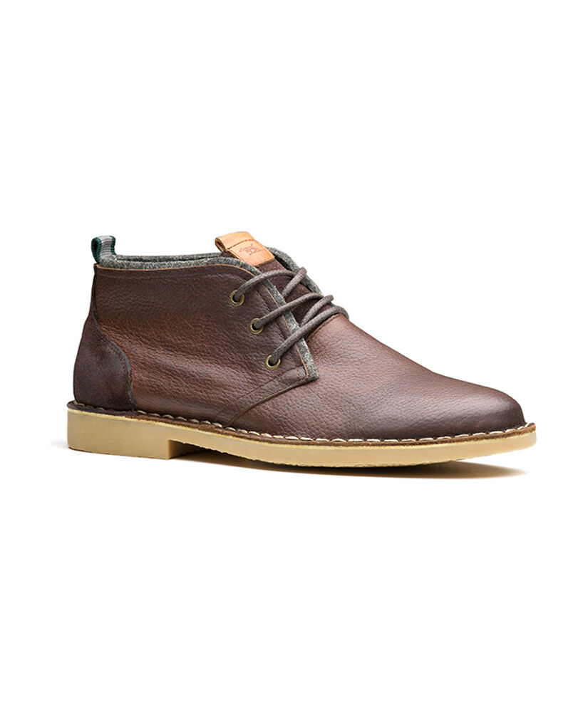 Mercer Boot, CHOCOLATE, Off Front