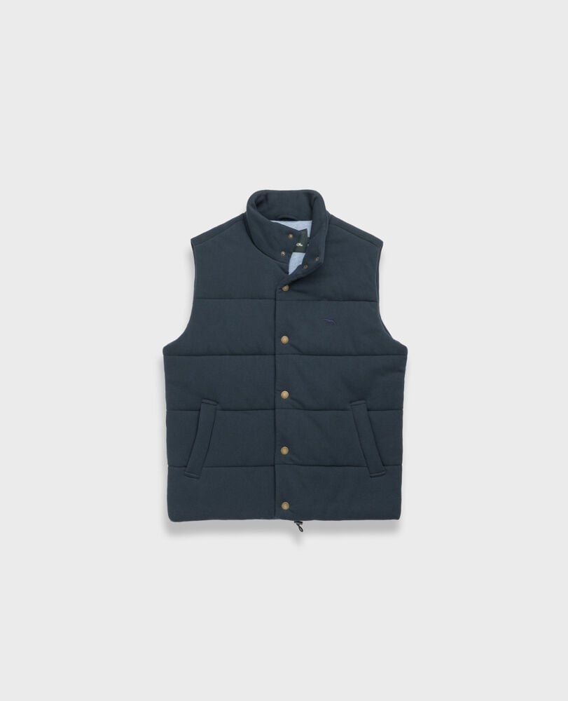 Lake Ferry Vest, MIDNIGHT, Flat Lay