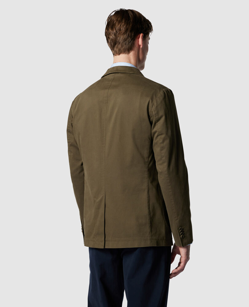 Owen Valley Sports Fit Jacket, FOREST, Flat Lay