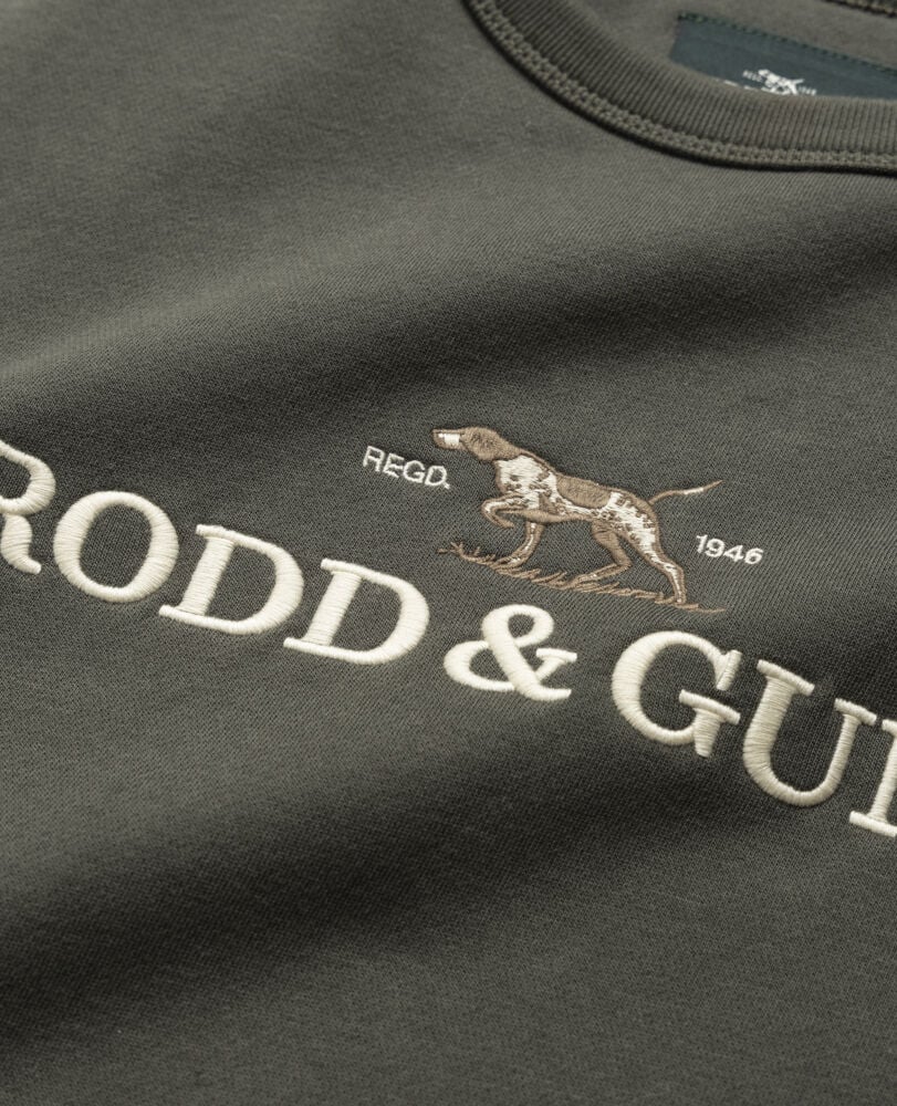 Gunn Logo Sweat, LODEN, Detail 2