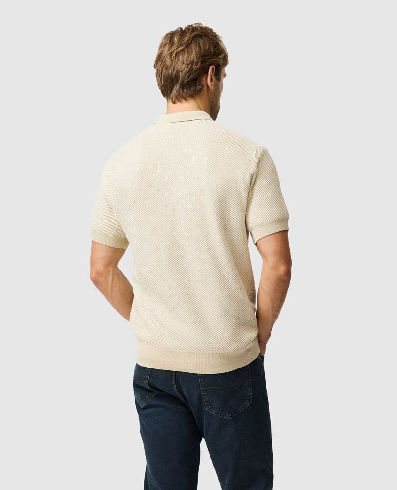 Benford Bay Knit, NATURAL, Back