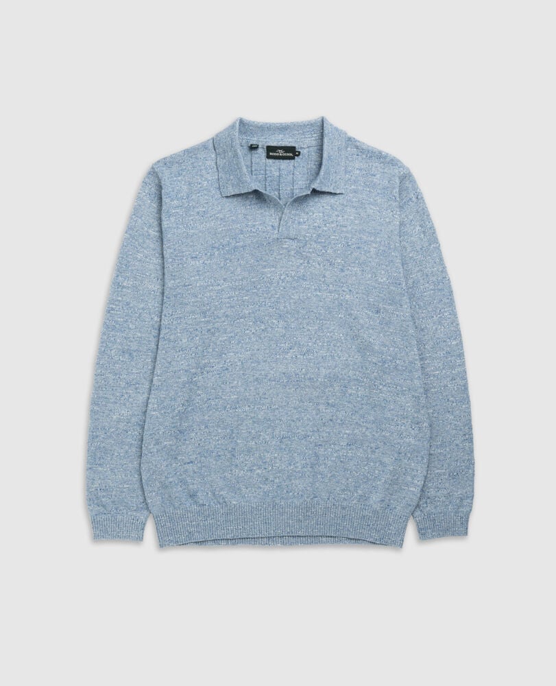 Fortrose Knit, OCEAN, Flat Lay