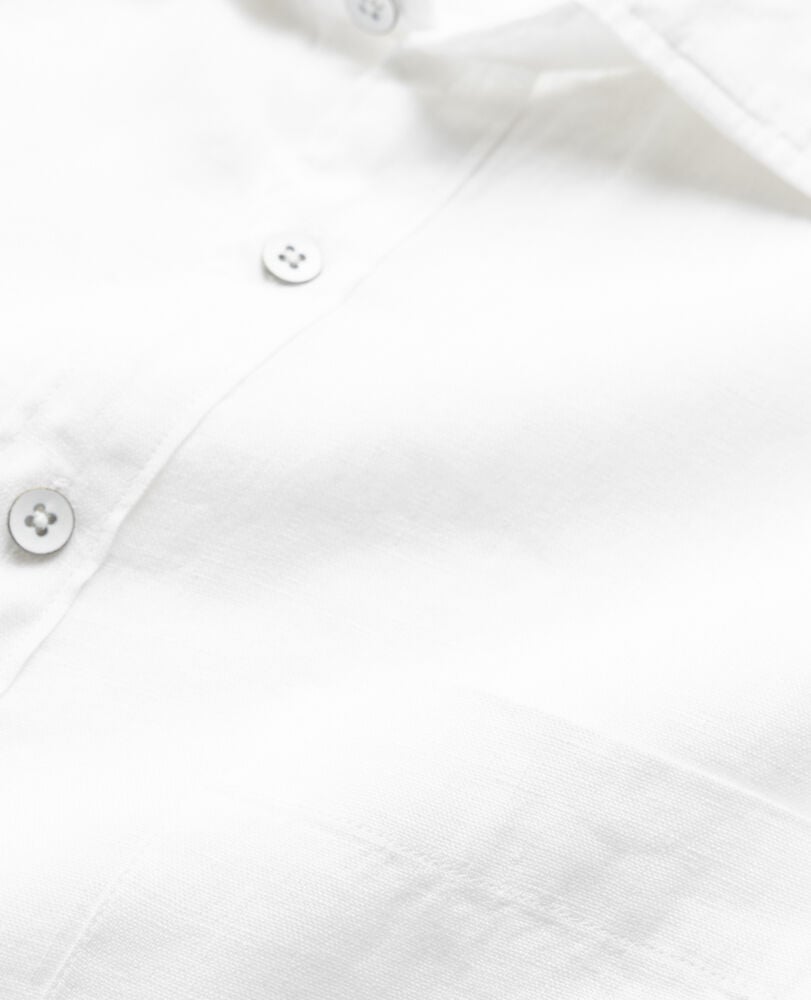Coromandel Sports Fit Shirt, SNOW, Detail 2