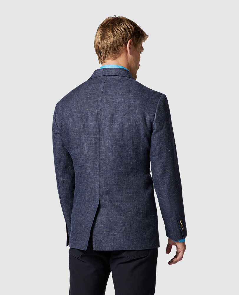 Cove Road Jacket, NAVY, Back