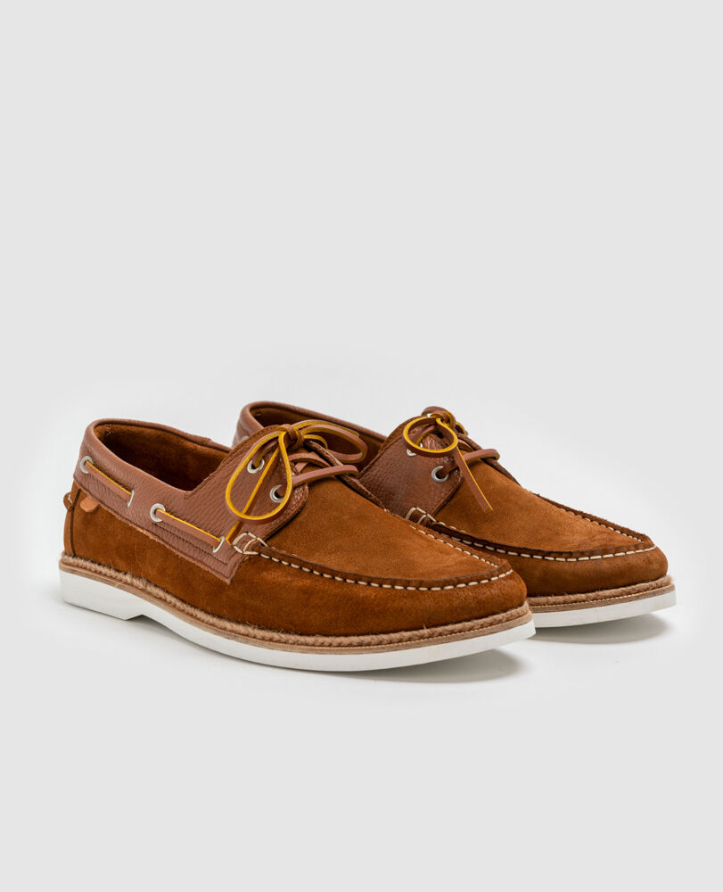 Brigham Street Boat Shoe, TAN