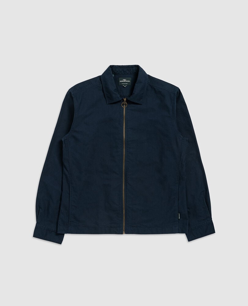 Otago Shirt, NAVY, Flat Lay