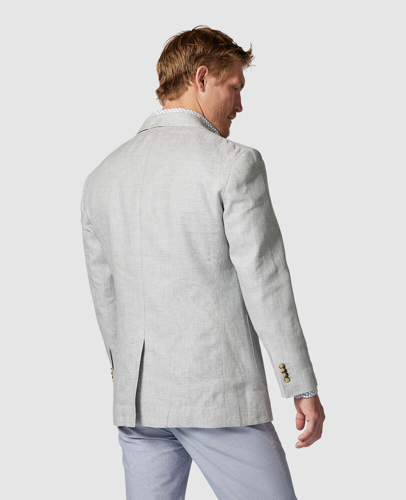 Cove Road Jacket, Grey, Back