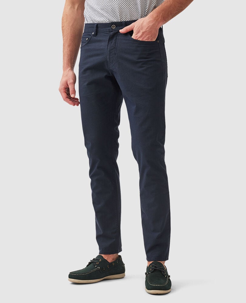 Gunn Straight Fit Jean, MIDNIGHT, Front