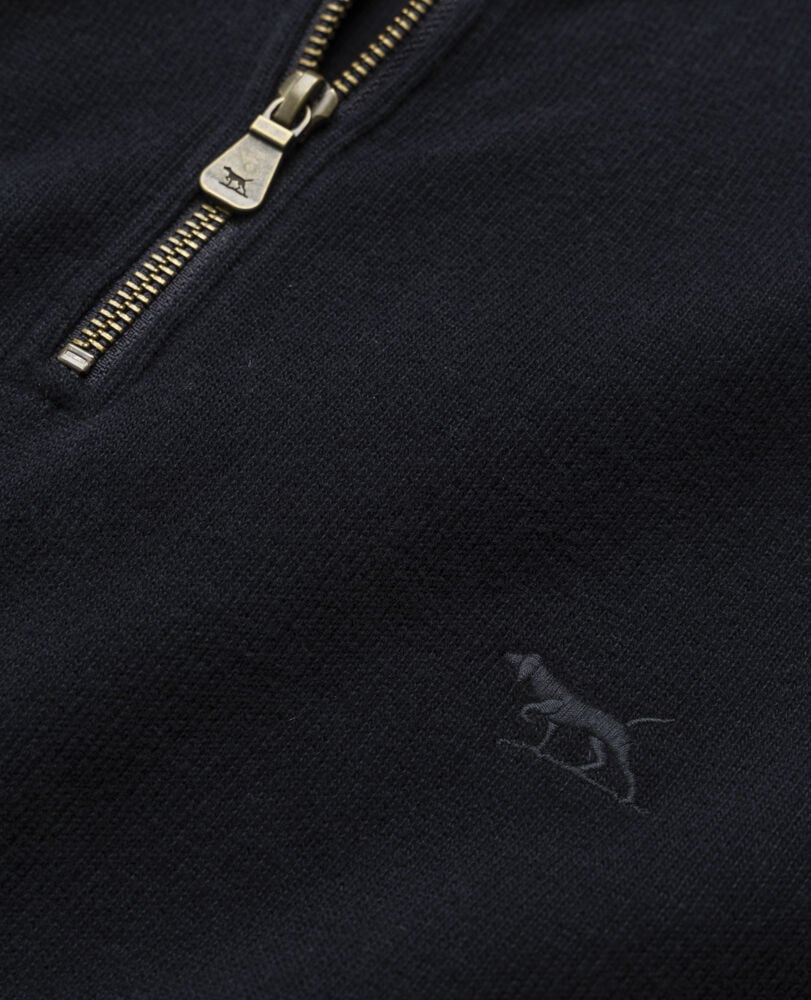 Sweatshirt col 1/4 zip alton ave, ECLIPSE, Detail 2