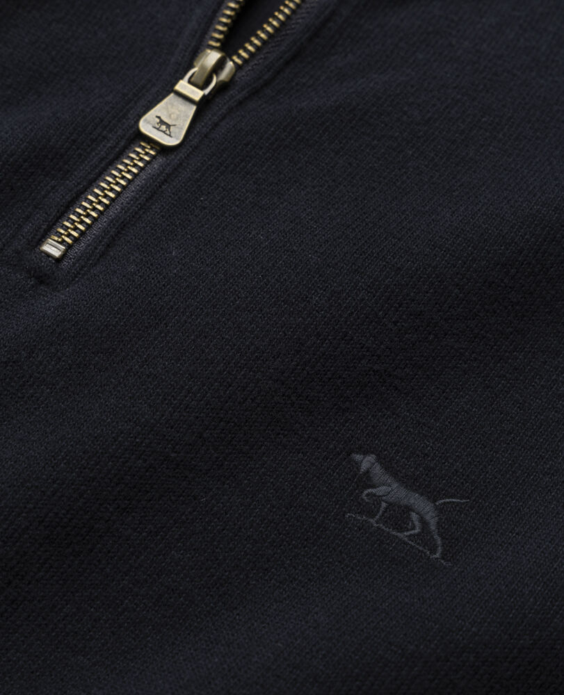 Sweatshirt col 1/4 zip alton ave, ECLIPSE, Detail 2