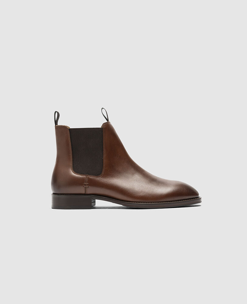 Farmlands Chelsea Boots, KASTANIE, Front