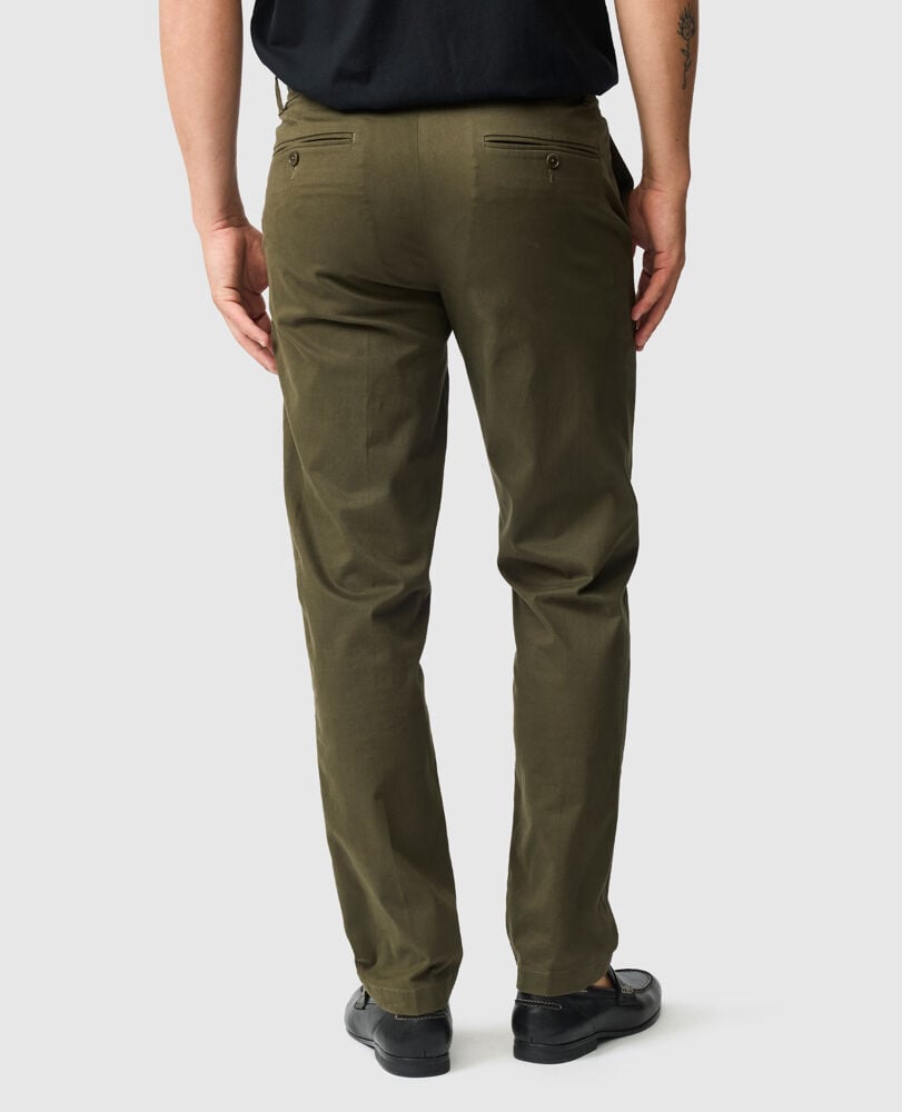 Heriot Straight Pant, FOREST, Back