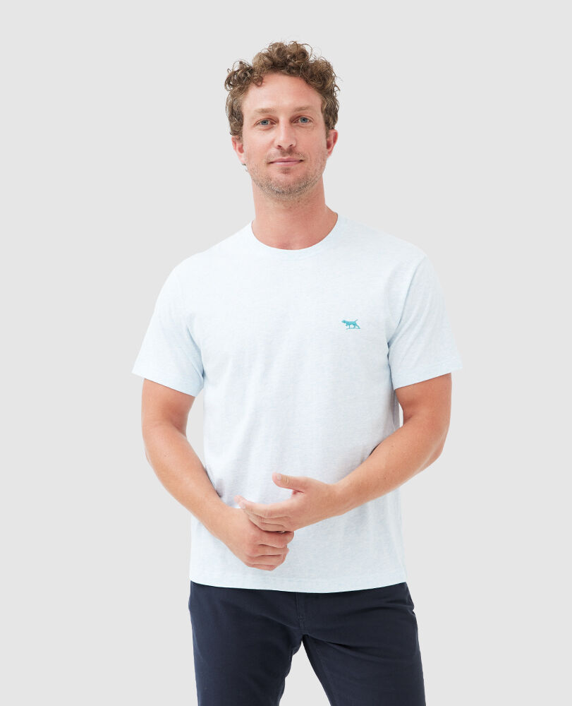 T-shirt droit The Gunn, BRUME, Front