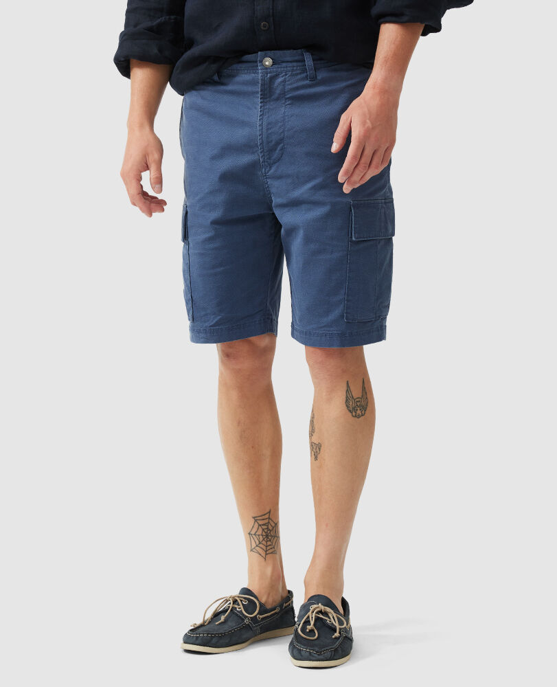 Arkles Bay Utility 9" Short, DENIM, Front