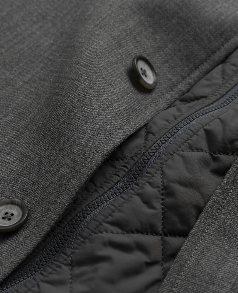 Manteau Mackford, CENDRE, Flat Lay
