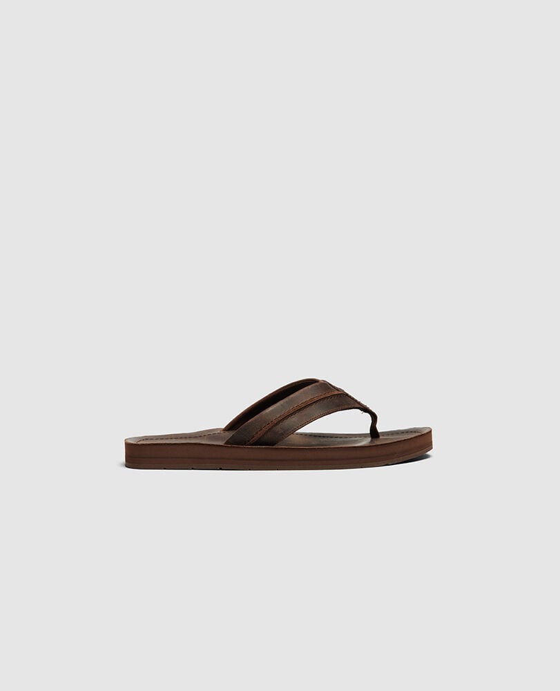 Piha Jandal, CHOCOLATE, Front