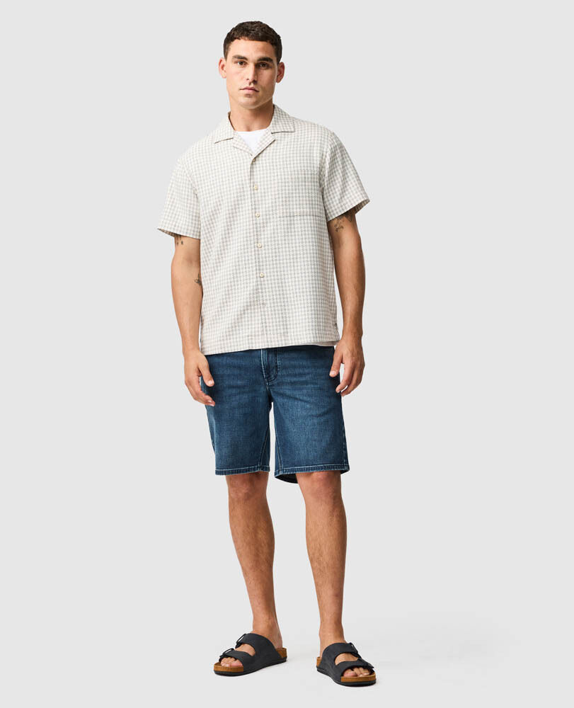 East Gore Shirt, NATURAL, Off Front