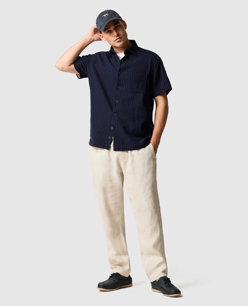 Mystery Creek Shirt, MIDNIGHT, Off Front