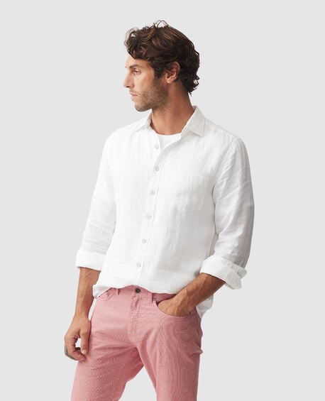 Coromandel Sports Fit Shirt, COCONUT