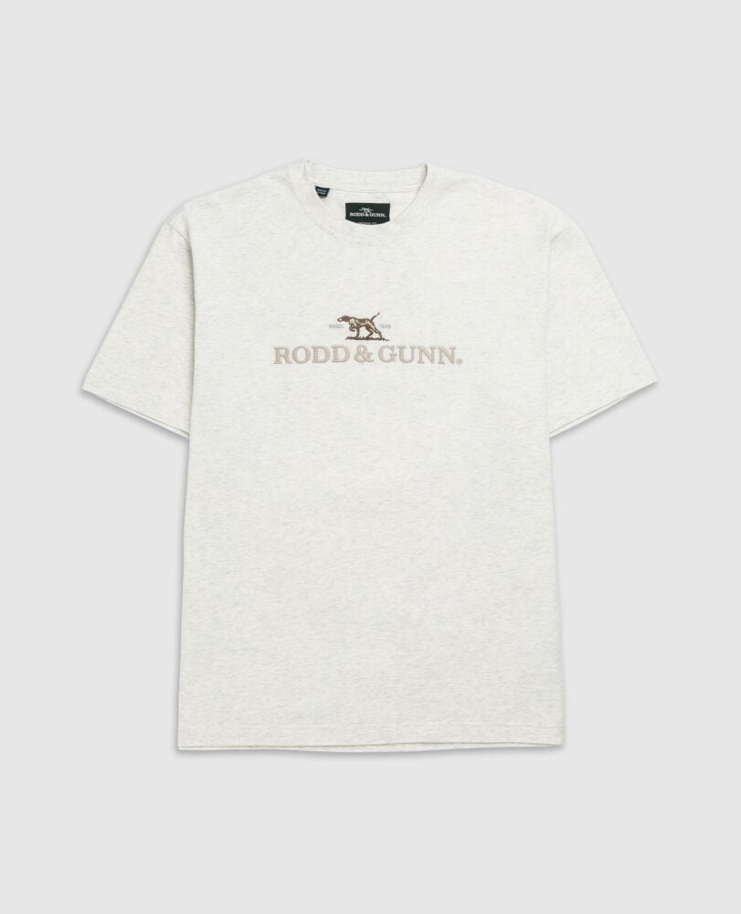 The Peaks Logo Tee, MARBLE, Flat Lay