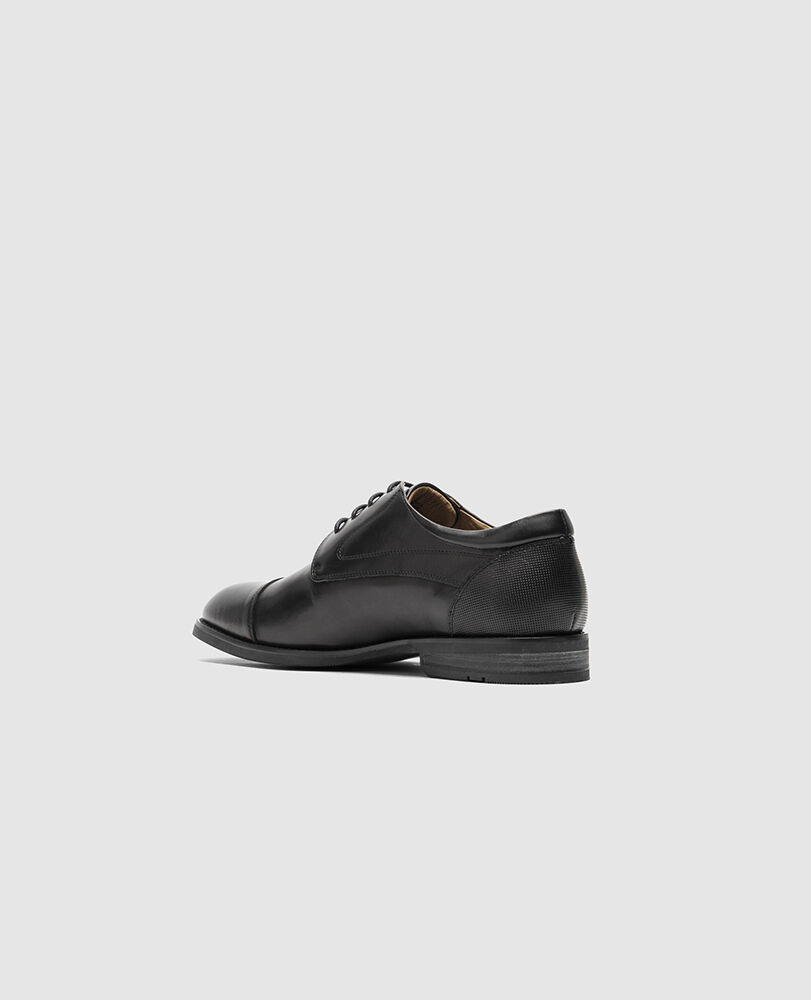 Loburn Derby Shoe, NERO MULTI, Flat Lay