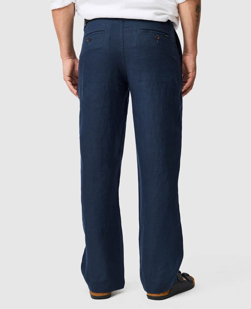 Spencer Bay Pant, NAVY, Back