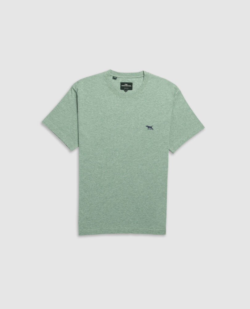 The Gunn Tee 2.0, DUSTY SAGE, Flat Lay