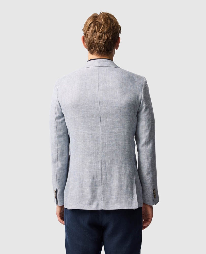 The Cascades Sports Fit Jacket, SKY, Back