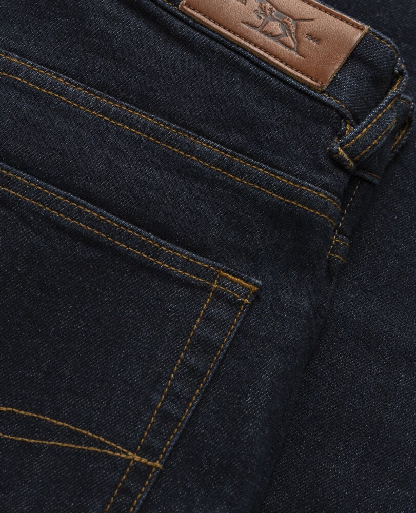 Bexley Relaxed Fit Italian Denim, RAW DENIM, Detail 3