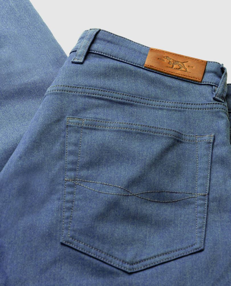 Jean droit melange Motion, DENIM