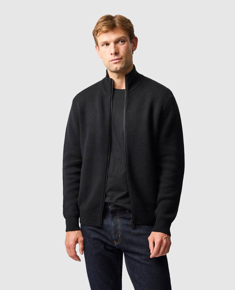 The Lakes Knit, NOIR, Front