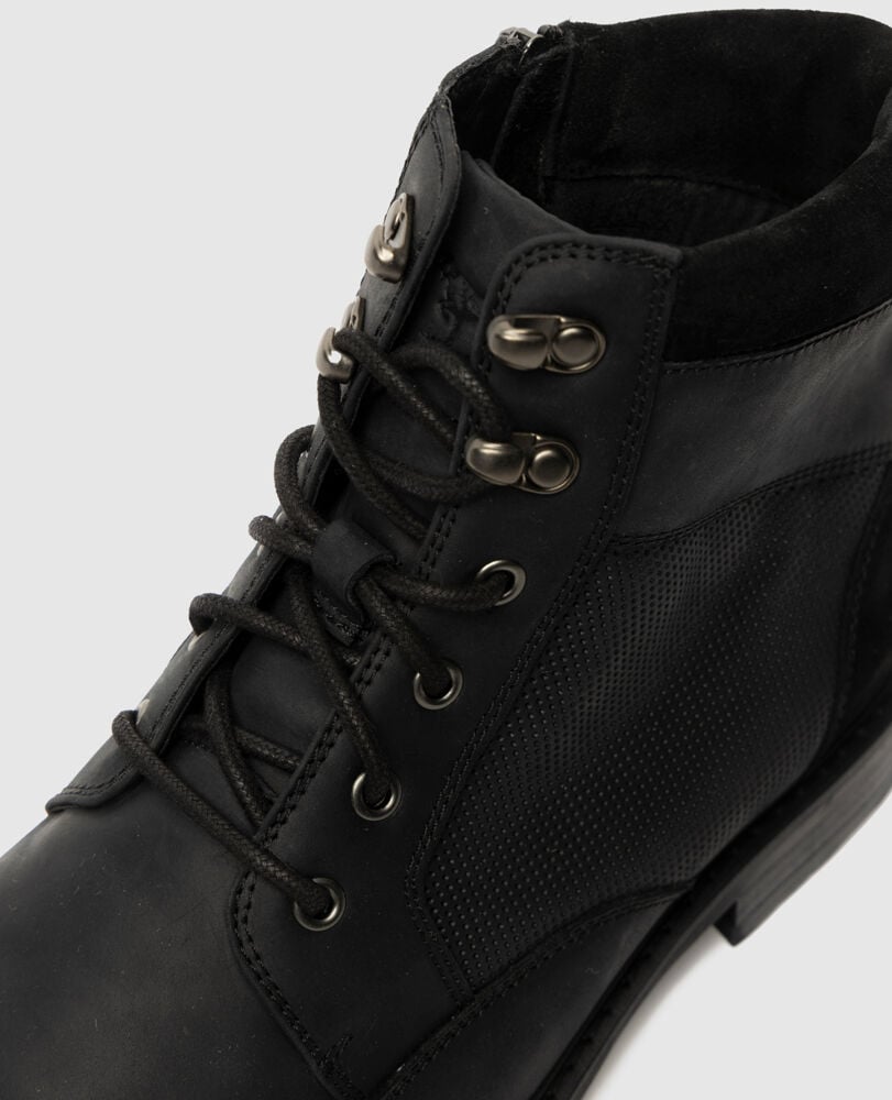 Durham Military Boot, ONYX, Detail 3