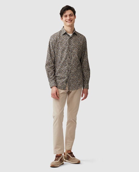Pakington Sports Fit Shirt, ELDERBERRY
