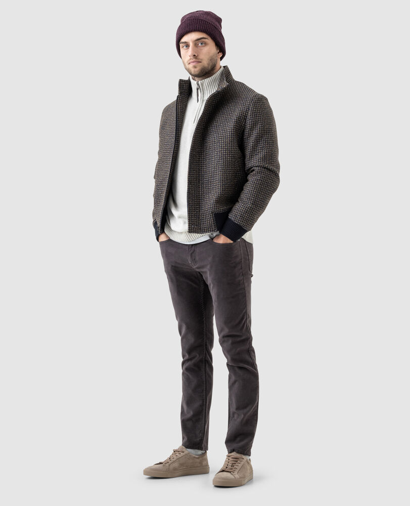 Barrhill Jacket, WALNUT, Off Front