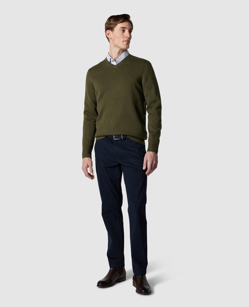 Kelvin Grove Knit, OLIVE, Off Front