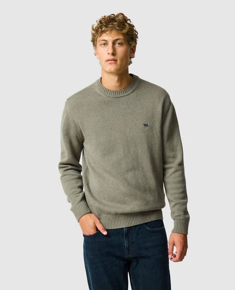 Gunn Crew Knit, WILLOW