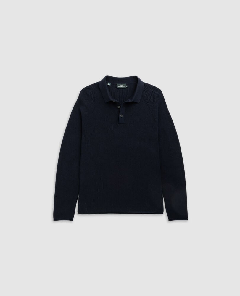 Eastern Bush Knit, NAVY, Flat Lay